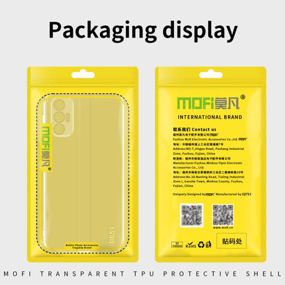 For Honor X8 5G MOFI Ming Series Ultra-thin TPU Phone Case(Transparent) by MOFI