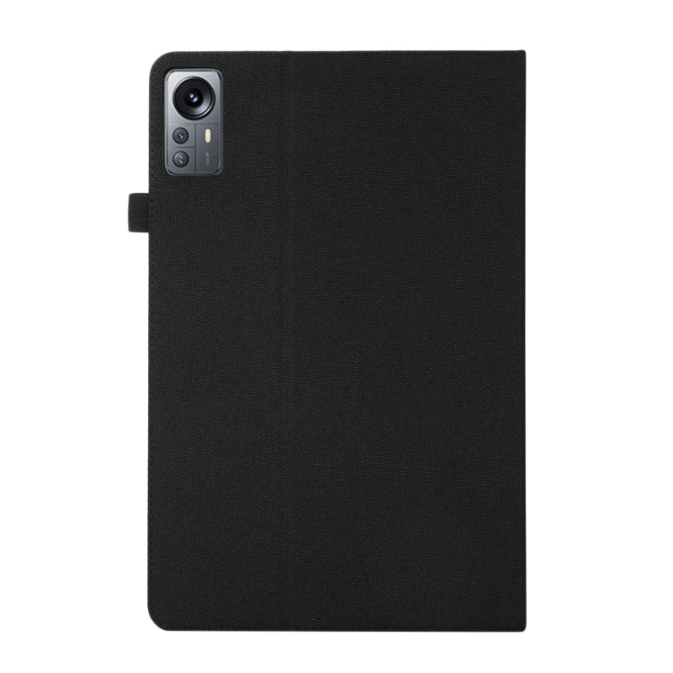 For Xiaomi Mi Pad 5 Pro 12.4 Fabric Leather Tablet Case(Black) by bashfashion