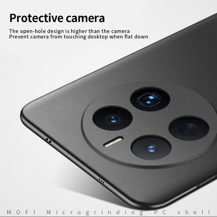 For Huawei Mate 50 MOFI Fandun Series Frosted Ultra-thin PC Hard Phone Case(Gray) by MOFI