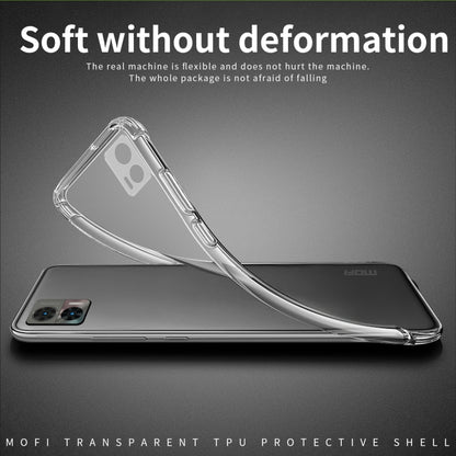 For Motorola Moto Edge 30 Lite / Edge 30 Neo 5G MOFI Ming Series Ultra-thin TPU Phone Case(Transparent) by MOFI