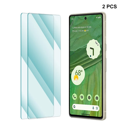 For Google Pixel 7 2pcs ENKAY 0.26mm 9H 2.5D Tempered Glass Full Film by ENKAY