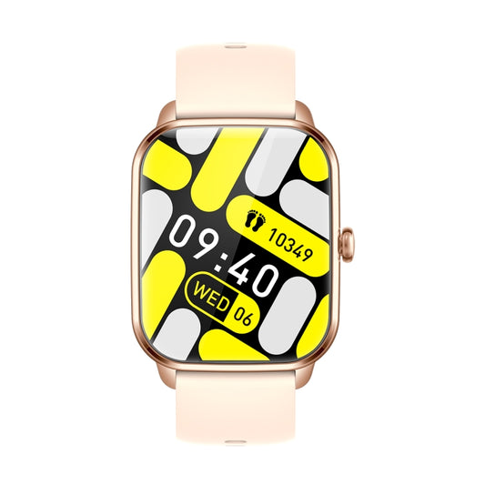 KT65 1.9 inch Color Screen Smart Watch,Support Heart Rate Monitoring/Blood Pressure Monitoring(Gold) by bashfashion