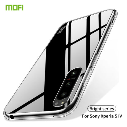For Sony Xperia 5 IV MOFI Ming Series Ultra-thin TPU Phone Case(Transparent) by MOFI
