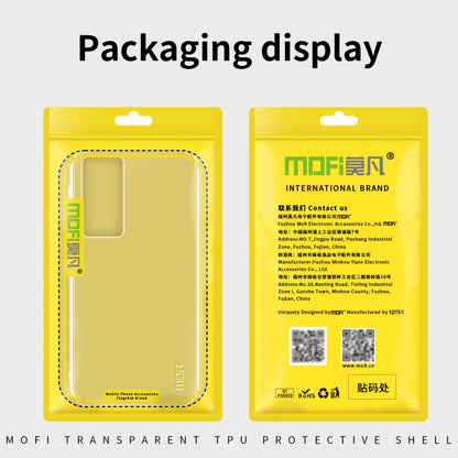 For Sony Xperia 5 IV MOFI Ming Series Ultra-thin TPU Phone Case(Transparent) by MOFI