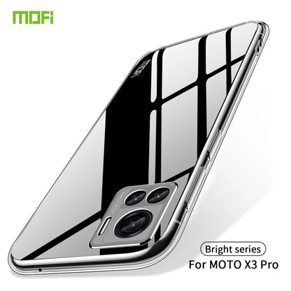 For Motorola Moto X30 Pro MOFI Ming Series Ultra-thin TPU Phone Case(Transparent) by MOFI