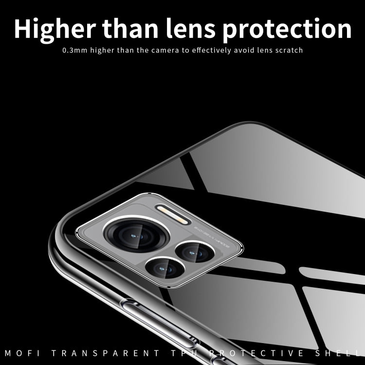 For Motorola Moto X30 Pro MOFI Ming Series Ultra-thin TPU Phone Case(Transparent) by MOFI