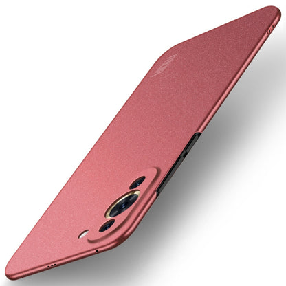For Huawei Nova 10 Pro MOFI Fandun Series Frosted PC Ultra-thin Phone Case(Red) by MOFI