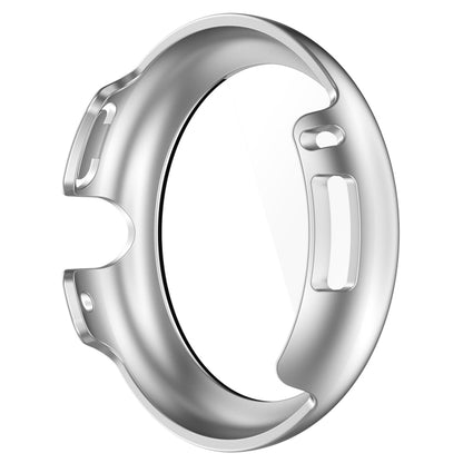 For Google Pixel Watch Tempered Glass Film PC Watch Case(Silver) by bashfashion