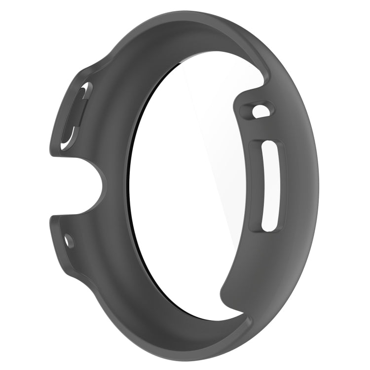 For Google Pixel Watch Tempered Glass Film PC Watch Case(Gray) by bashfashion