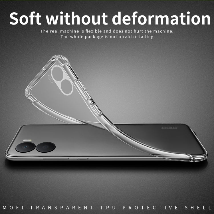 For Honor Play 40 Plus 5G MOFI Ming Series Ultra-thin TPU Phone Case(Transparent) by MOFI