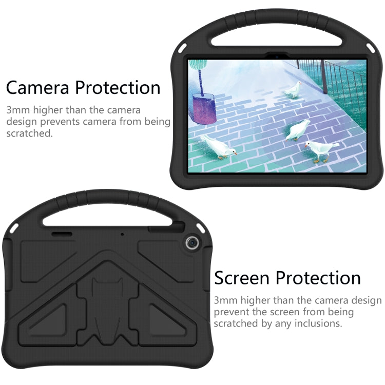 For Lenovo Tab M10 3rd Gen TB328FU / TB328XU 2022 EVA Shockproof Tablet Protective Case with Holder(Black) by bashfashion