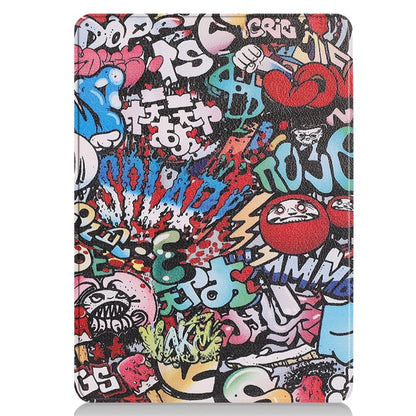 For Microsoft Surface Pro 9 / 10 / 11 JUNSUNMAY Custer Painted Stand Leather Tablet Case(Graffiti) by JUNSUNMAY