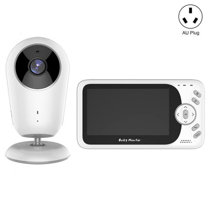 VB608 4.3 inch Wireless Video Baby Monitor IR LED Night Vision Intercom Surveillance Camera(AU Plug) by bashfashion