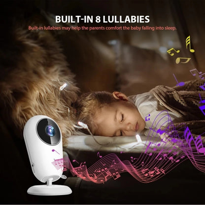 VB608 4.3 inch Wireless Video Baby Monitor IR LED Night Vision Intercom Surveillance Camera(UK Plug) by bashfashion
