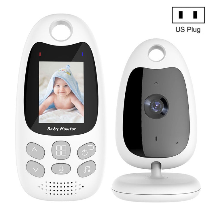 VB610 Baby Monitor Camera Wireless Two-way Talk Back Baby Night Vision IR Monitor(US Plug) by bashfashion