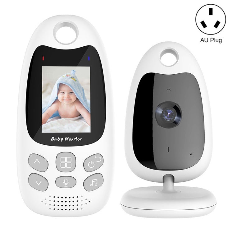 VB610 Baby Monitor Camera Wireless Two-way Talk Back Baby Night Vision IR Monitor(AU Plug) by bashfashion