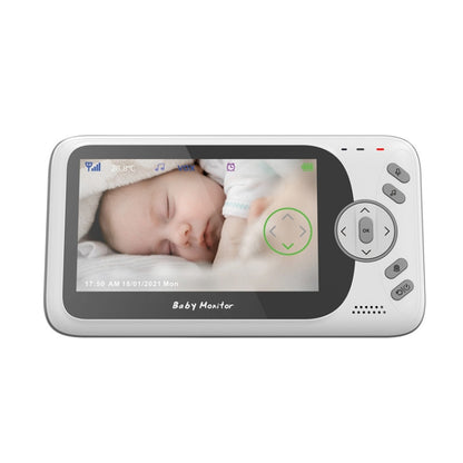 VB801 4.3 inch Night Vision Camera Baby Monitor, Wireless Intercom Audio Video Camera, Temperature Detection(UK Plug) by bashfashion