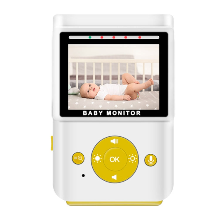 855P 2.4 inch Home Wireless Yellow Baby Monitor with Baby Surveillance Camera(US Plug) by bashfashion