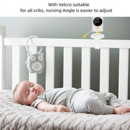 855P 2.4 inch Home Wireless Yellow Baby Monitor with Baby Surveillance Camera(AU Plug) by bashfashion