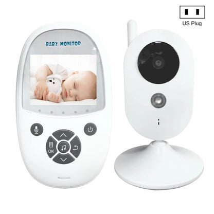 ZR302 2.4GHz Digital Video Smart Baby Monitor Night Vision Camera, Music Player, Two Way Intercom Function(US Plug) by bashfashion