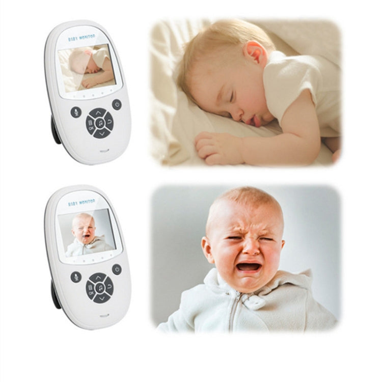 ZR302 2.4GHz Digital Video Smart Baby Monitor Night Vision Camera, Music Player, Two Way Intercom Function(EU Plug) by bashfashion
