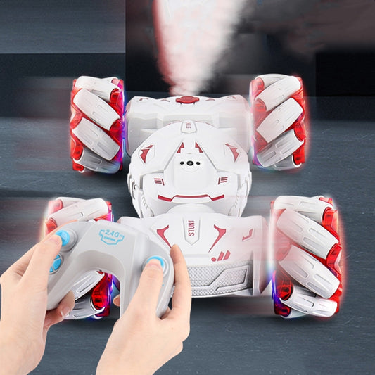 MoFun JC06 2.4G Remote Control Torsion Stunt Car, Specifications:Single RC(Red) by MoFun