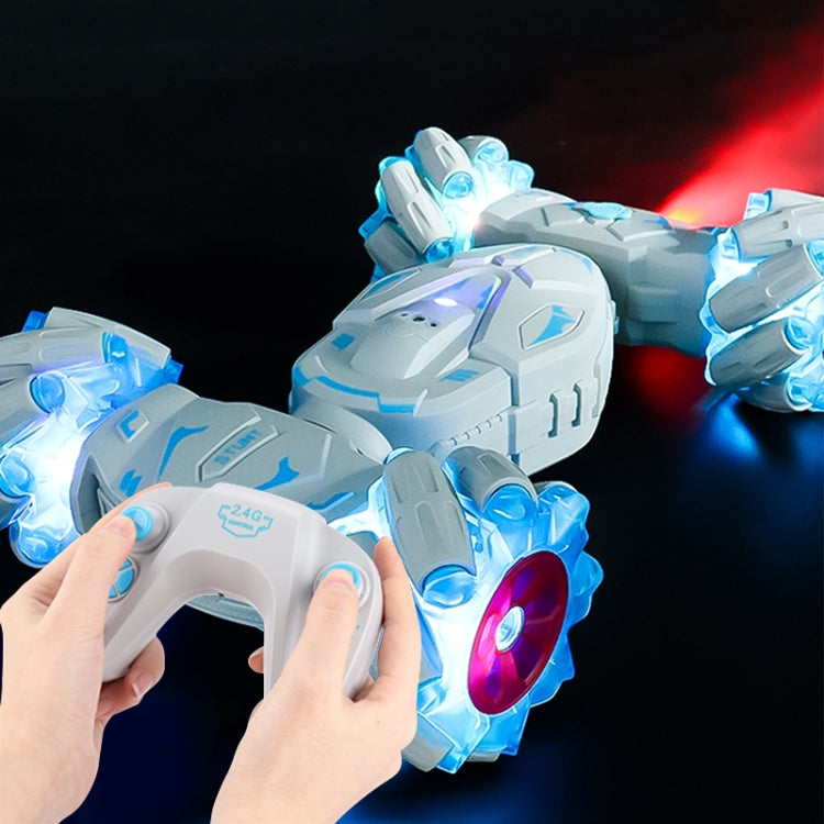 MoFun JC06 2.4G Remote Control Torsion Stunt Car, Specifications:Single RC(Blue) by MoFun