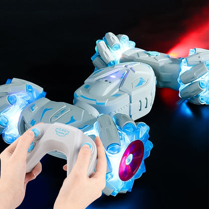 MoFun JC06 2.4G Remote Control Torsion Stunt Car, Specifications:Single RC(Blue) by MoFun