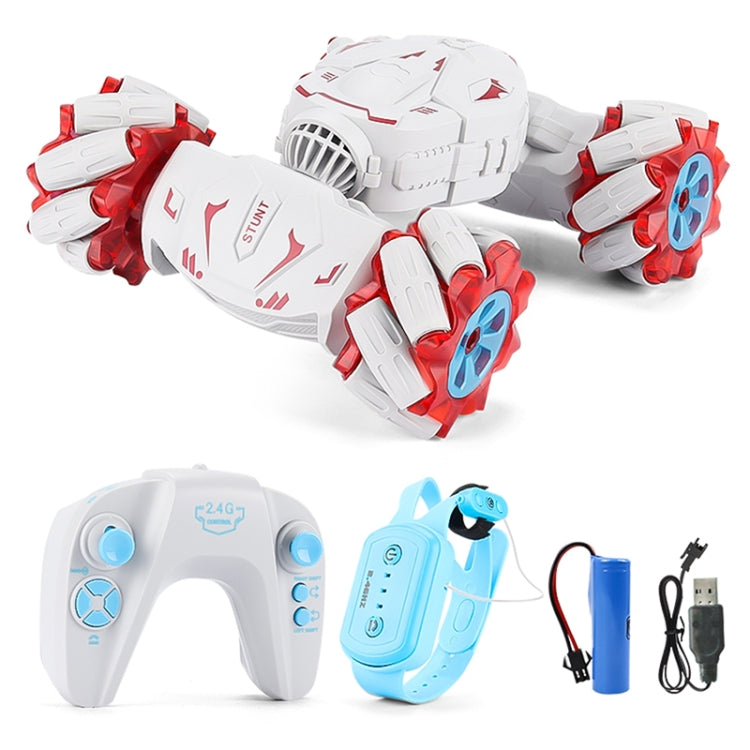 MoFun JC06 2.4G Remote Control Torsion Stunt Car, Specifications:Dual RC(Red) by MoFun