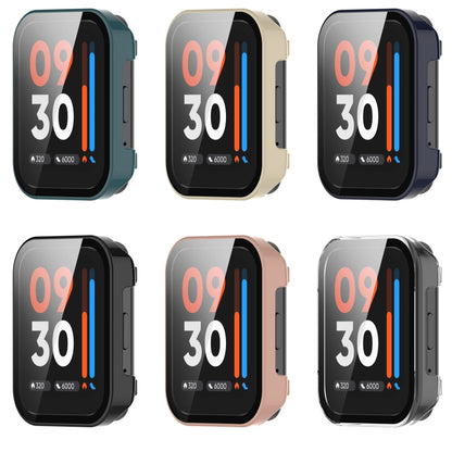 For Realme Watch 3 Pro PC+ Toughened Film Integrated Protective Case(Black) by bashfashion