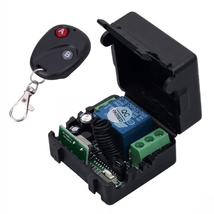 12V 10A RF Wireless Remote Control Switch 1CH Relay Receiver by bashfashion