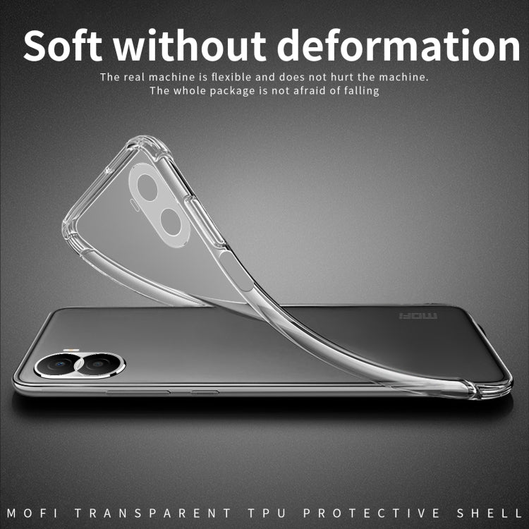 For Huawei Nova 10 SE MOFI Ming Series Ultra-thin TPU Phone Case(Transparent) by MOFI