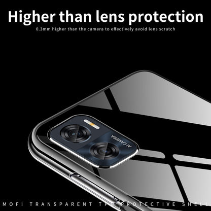 For Motorola Moto E22 / E22i MOFI Ming Series Ultra-thin TPU Phone Case(Transparent) by MOFI