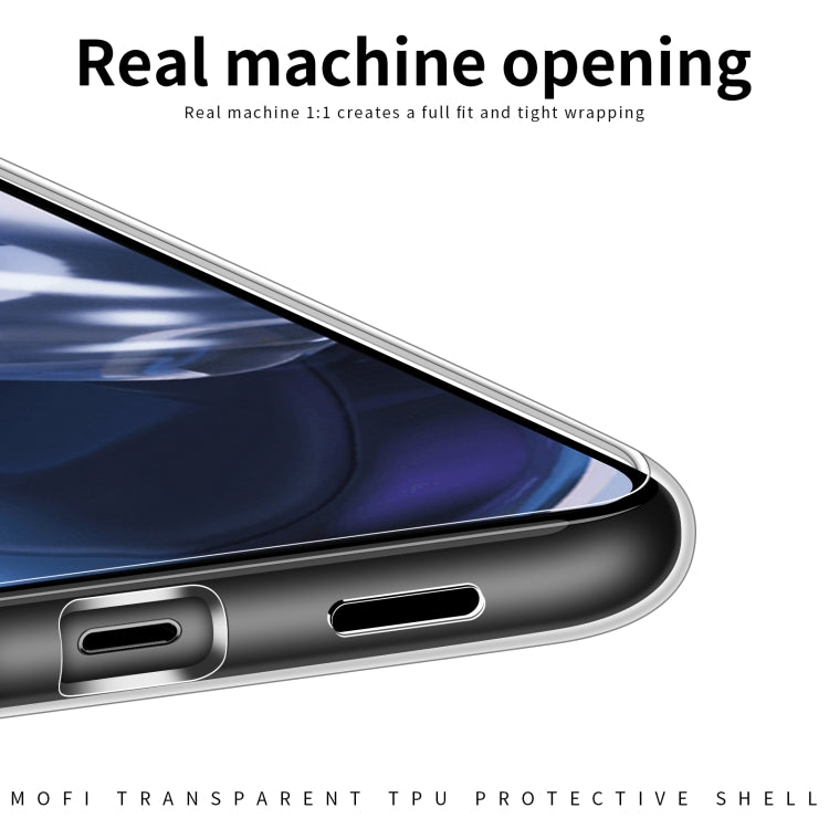 For Motorola Moto E22 / E22i MOFI Ming Series Ultra-thin TPU Phone Case(Transparent) by MOFI