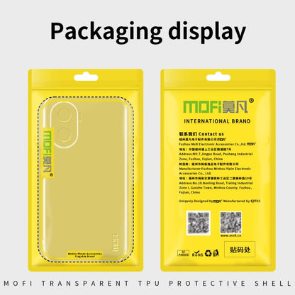 For Motorola Moto E22 / E22i MOFI Ming Series Ultra-thin TPU Phone Case(Transparent) by MOFI