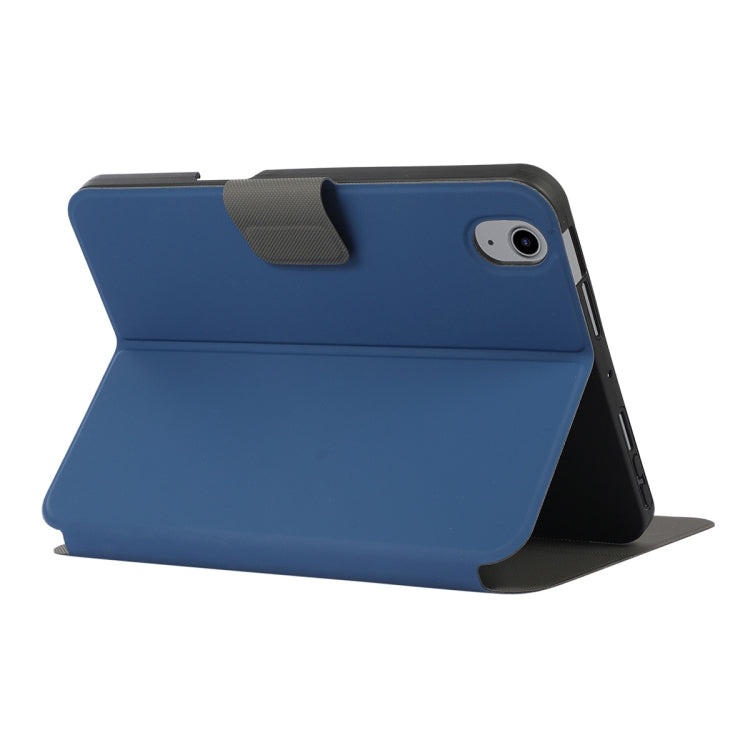 For iPad 2025 / 2022 ENKAY TPU Back Cover Smart Leather Tablet Case with Pen Slot & Holder(Dark Blue) by ENKAY