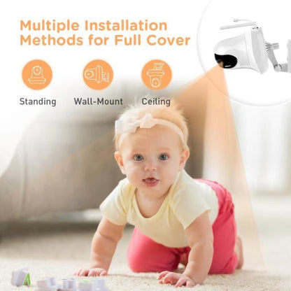 SM935 3.5 inch LCD Screen Wireless Video Baby Monitor Night Vision Two-Way Audio IP Camera(US Plug) by bashfashion