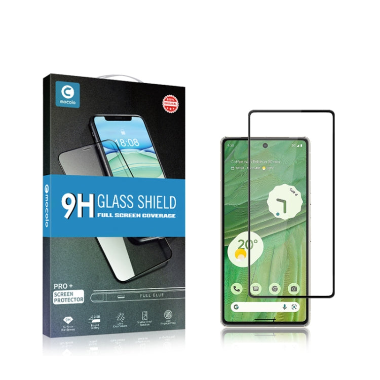For Google Pixel 7 5G mocolo 2.5D Full Glue Full Cover Tempered Glass Film by mocolo