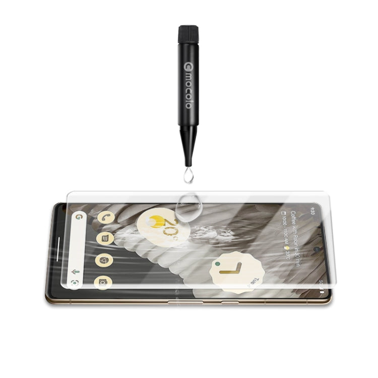 For Google Pixel 7 Pro 5G mocolo 9H 3D Full Screen UV Screen Film by mocolo