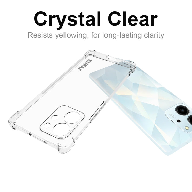 For Honor 80 SE 5G ENKAY Hat-Prince Clear TPU Shockproof Phone Case by ENKAY