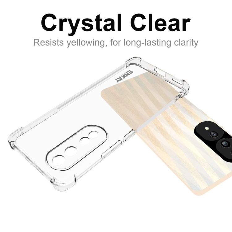 For Honor 80 Pro ENKAY Hat-Prince Clear TPU Shockproof Phone Case by ENKAY