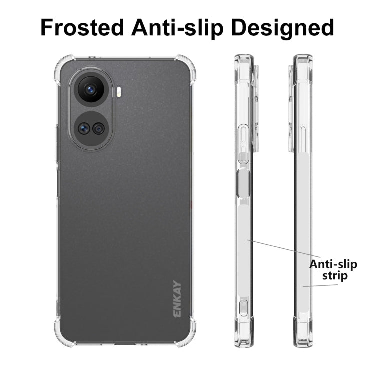 For Huawei Nova 10 SE 4G ENKAY Hat-Prince Clear TPU Shockproof Phone Case by ENKAY