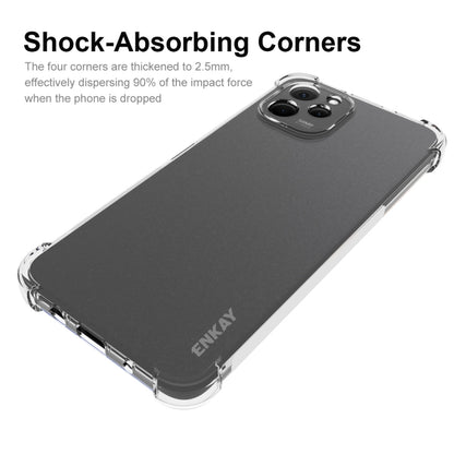 For Huawei Nova Y61 4G ENKAY Hat-Prince Clear TPU Shockproof Phone Case by ENKAY