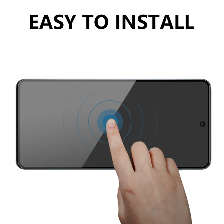 For Samsung Galaxy A73 ENKAY 28 Degree Anti-peeping Tempered Glass Full Screen Film by ENKAY