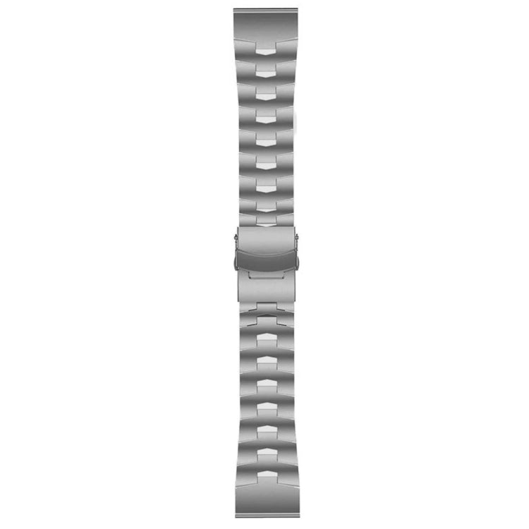 For Garmin Instinct 2 22mm Titanium Alloy Quick Release Watch Band(Titanium Gray) by bashfashion