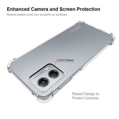 For Motorola Moto G 5G 2023 ENKAY Transparent TPU Shockproof Phone Case by ENKAY