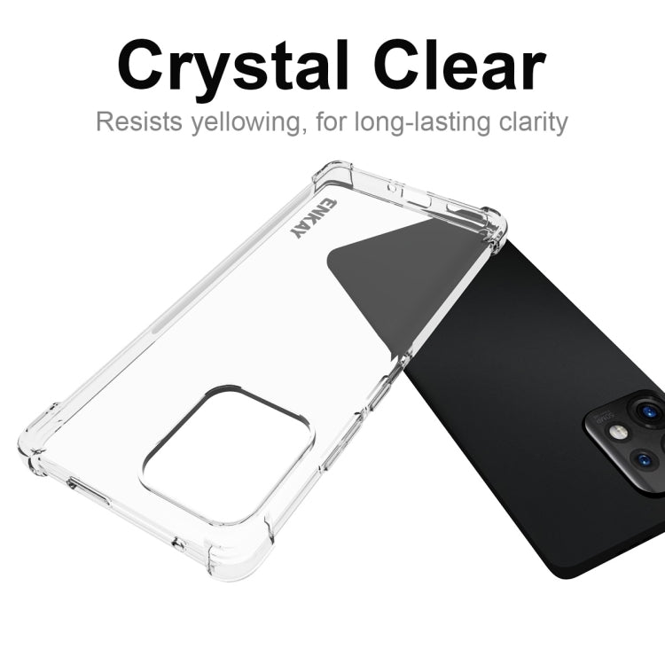 For Motorola Moto X40 5G ENKAY Transparent TPU Shockproof Phone Case by ENKAY