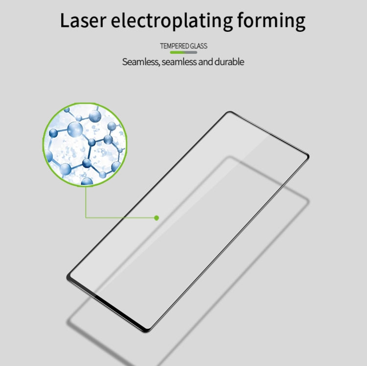 For Google Pixel 7A PINWUYO 9H 3D Curved Full Screen Explosion-proof Tempered Glass Film(Black) by PINWUYO