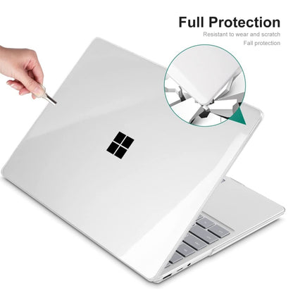 For Microsoft Surface Laptop 3/4/5 13.5 Steel 1868/1951 ENKAY Hat-Prince Shockproof Crystal Hard Case(Transparent) by ENKAY