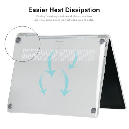 For Microsoft Surface Laptop 3/4/5 13.5 Steel 1868/1951 ENKAY Hat-Prince Shockproof Crystal Hard Case(Transparent) by ENKAY